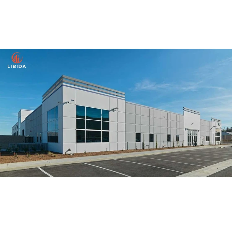 Prefabricated Steel Warehouse / Workshop / Hangar / Hall Steel Structure Price