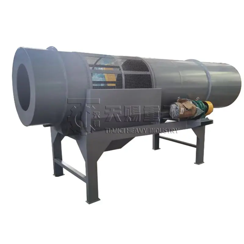 Colorful Bright  Pretty Granules Compound Fertilizer Granules Rotary Drum Coating Machine