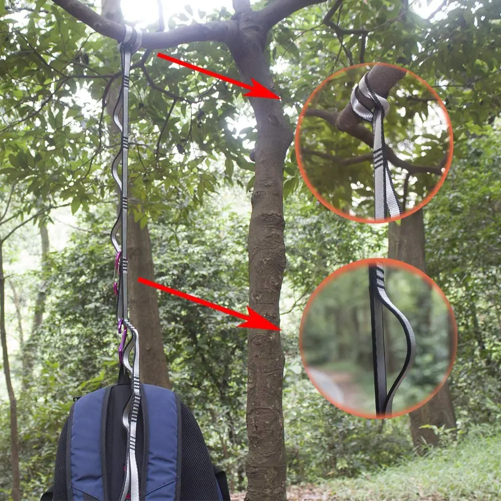 IS09901 Сертифицированный заводской ремень для скалолазания нейлоновый сверхпрочный