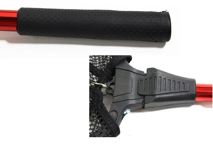 China Factory Quality Collapsible Fishing Landing Net Freshwater and Saltwater Fish Nylon Fishing Nets Fish Net Aquarium