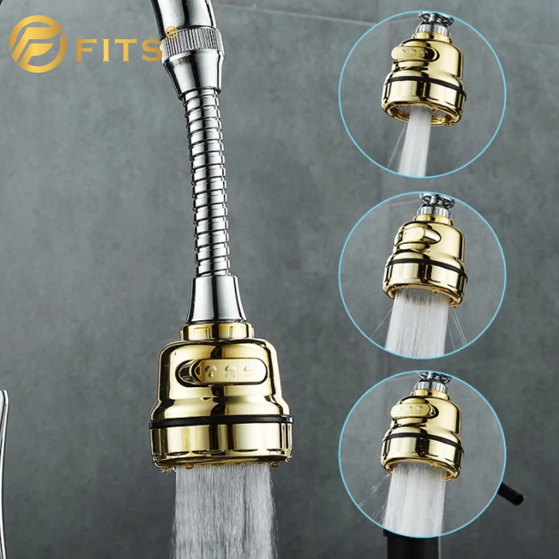 Kitchen sink popular product three type the water saving aerators gold nozzle aerator save water for household