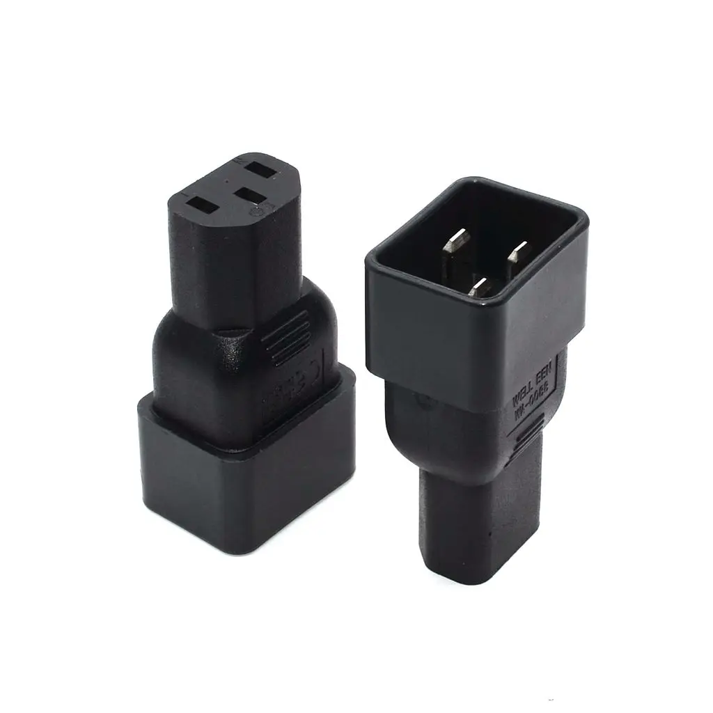 PDU UPS Power IEC Male C13 to Female C20 10A to 16A Adapter IEC Connector