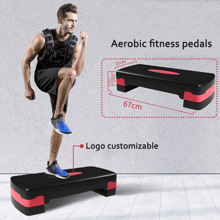 K&B Home Wholesale Fitness Equipment Manufacturers Step Aerobic Board Adjustable Yoga Exercise Aerobic Step Platform