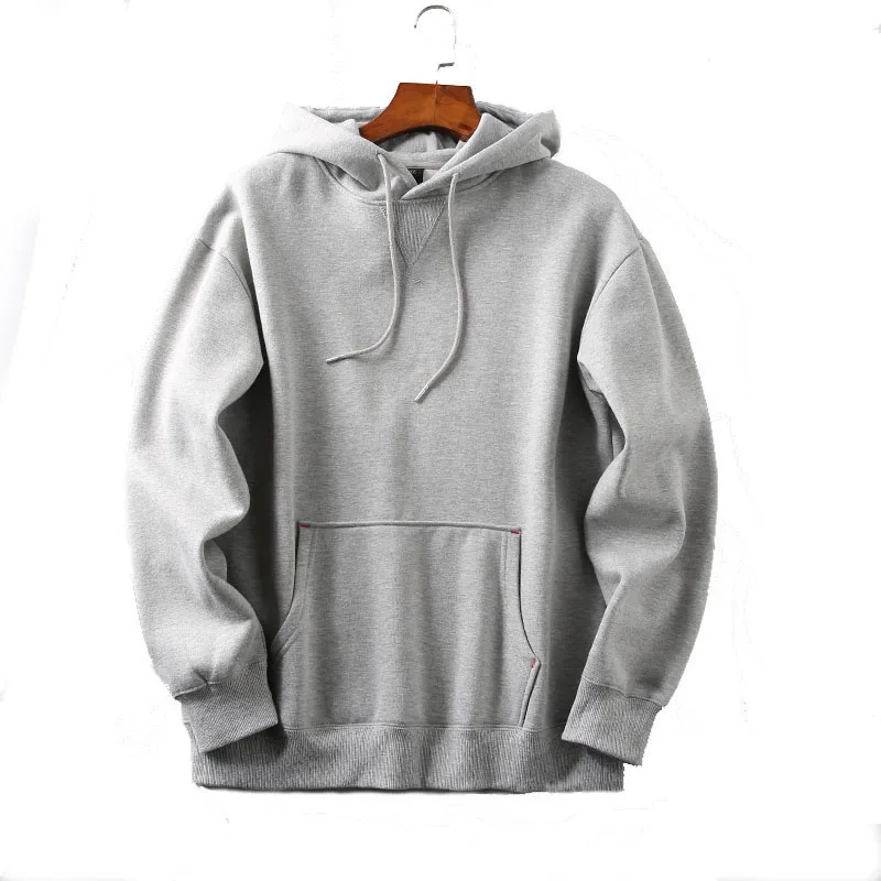 Reverse Weave Combed Cotton blank Fleece zip up  Hoodie