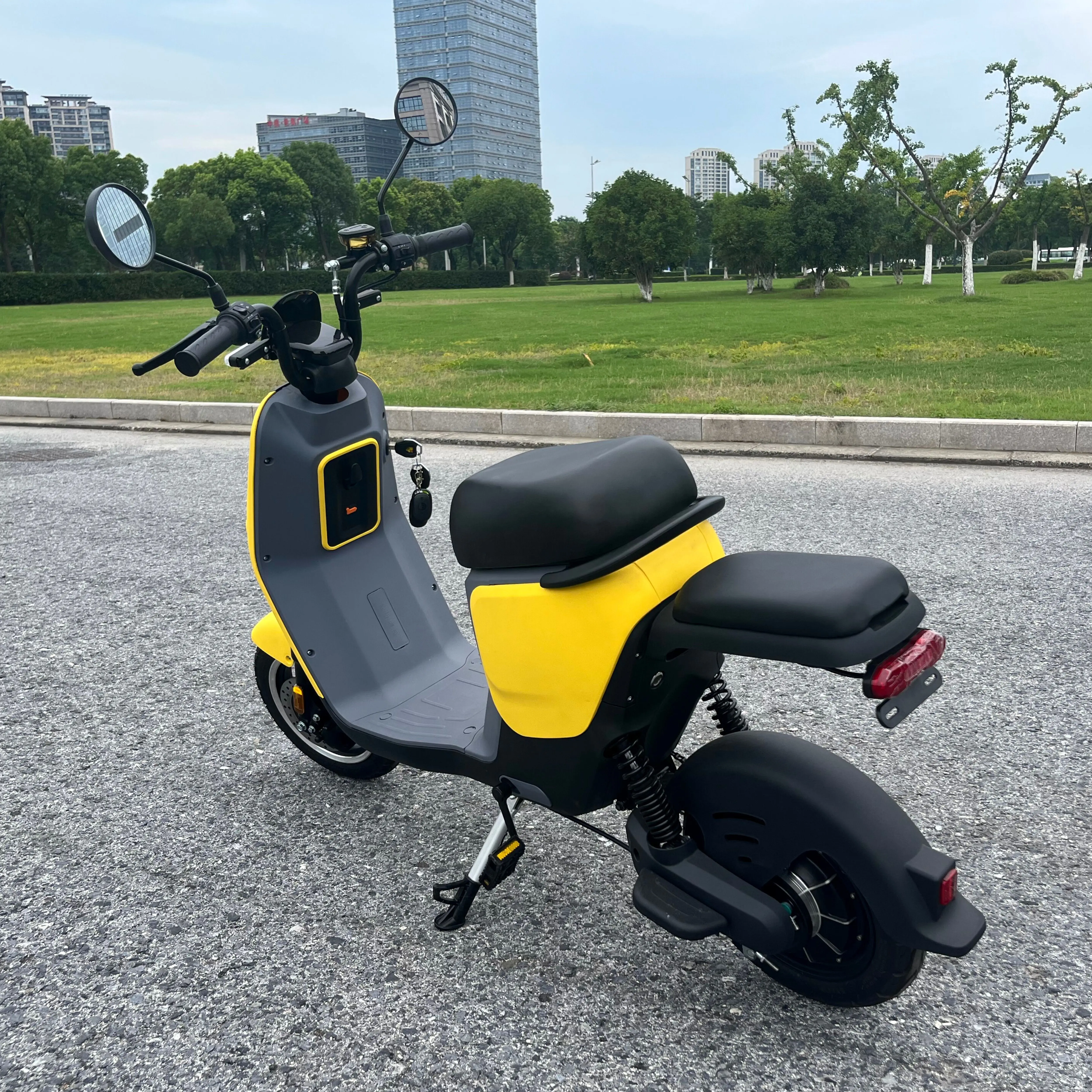 wholesale disc brake 400w ckd electric motorcycle electric bicycle mopeds for adults