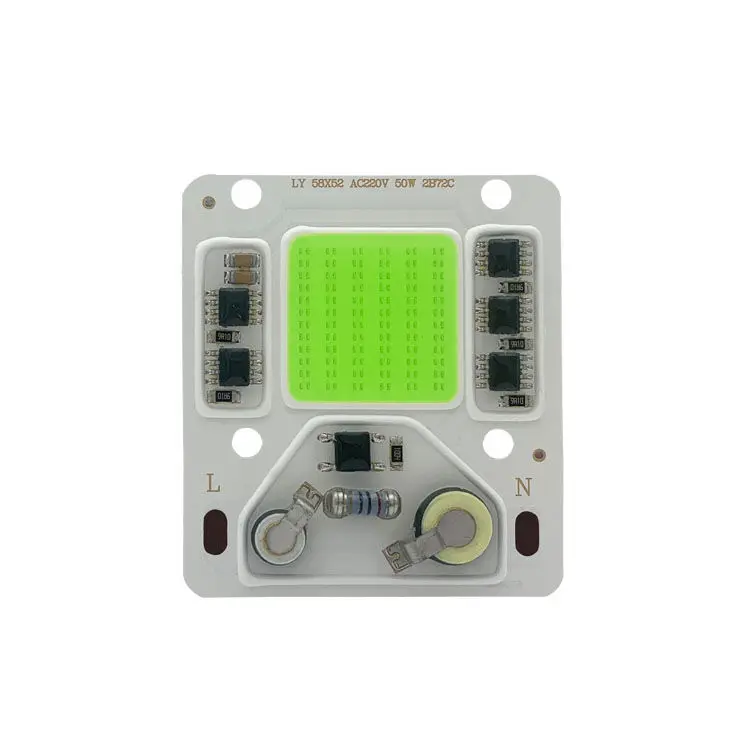 Supply high voltage linear integrated 220 volt COB high power lamp bead 220V indoor high voltage surface light source