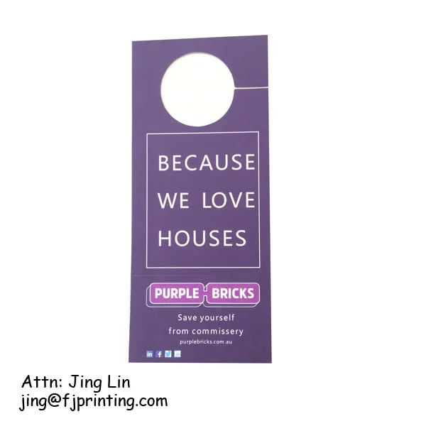 Отель реклама продвижение недвижимости купон на скидку оторвать бумажные дверная вешалка