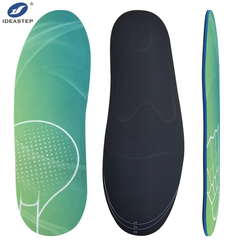 Ideastep High Density Pu Foam Tennis Insole For Materials Pu Running Molding Oven Moldable Badminton Shoes Insoles