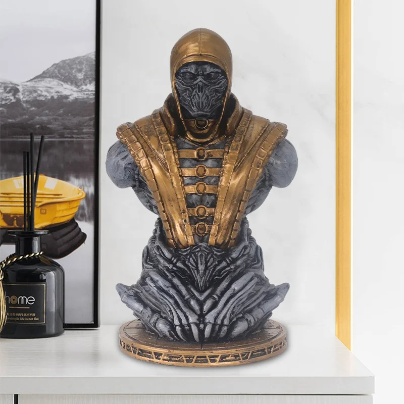 Мультфильм комическая статуя настольный декор орнамент из смолы персонажа бюст скульптура на заказ Аниме Фигурка Статуя