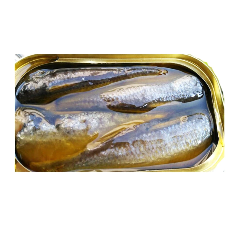 125g Canned Sardine fish in 100% oil club cans good quality from China factory canned fish seafood
