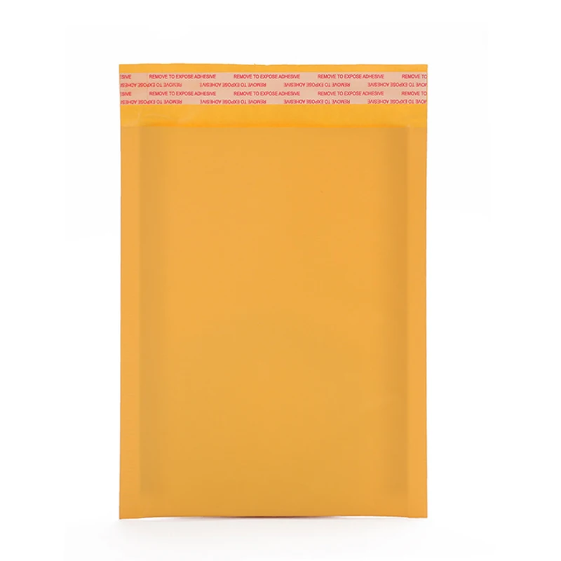 Custom Kraft Bubble Mailer Envelope Eco Friendly Paper Packaging Bag Shock Proof Water Proof Tear Proof Logo Printing Design