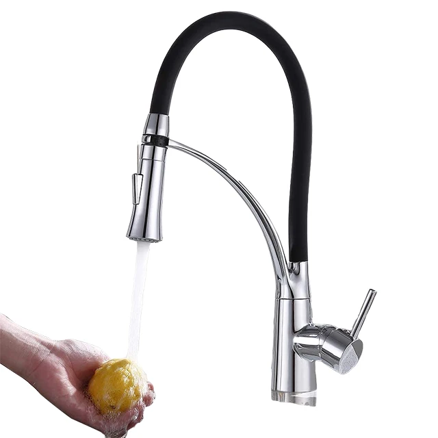 Hot Sale 360 Rotatable Stainless Steel 2 Functions Sprayer Kitchen Sink Faucets Tap