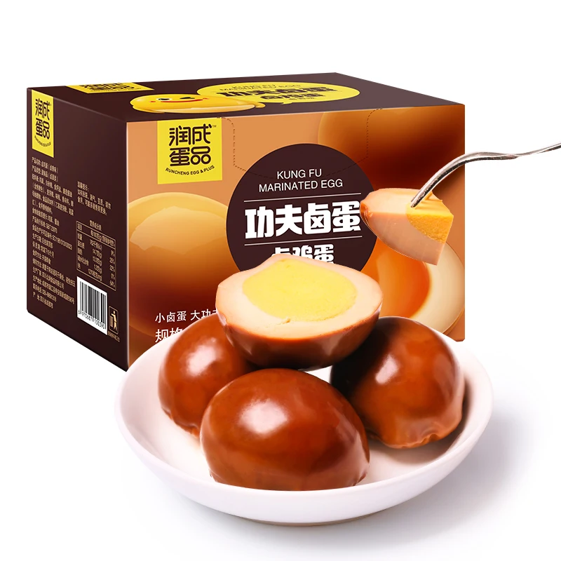 
run cheng spiced corned egg/Snacks Original Flavor Spicy salted egg snacks instant food 