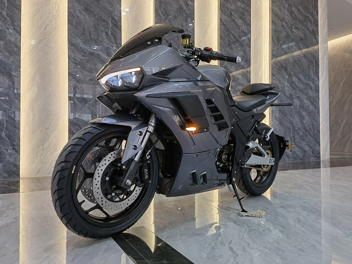 Powerful 10kw Middle Motor HUB Motor 150km/h Electric Motorcycle