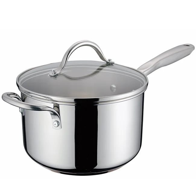 Stainless Steel Nonstick Fry Pan Cooking Pot Kitchen Ware Cookware Sets Stockpot Saucepan Soup Pot Set