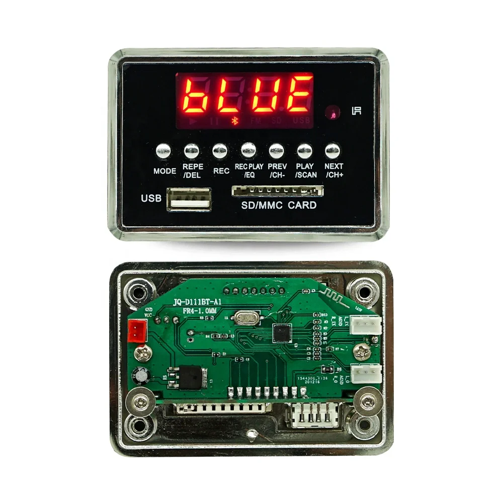 Mp3-плеер JQ, Bluetooth модульный декодер, плата Bluetooth, USB-комплект для автомобиля