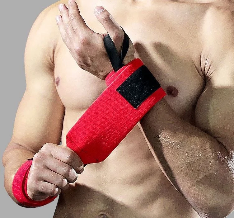 2020 New Arrival Bodybuilding Power Lifting Wrist Supports Assist Straps Grip Strength Weightlifting Gym Wristband