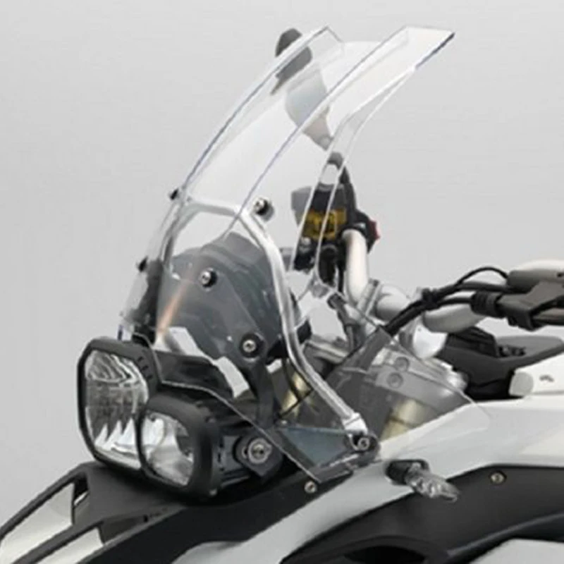 Motorcycle Windshield Wind Deflector Touring Windscreen for BMW F800/650 GS 2008-2017