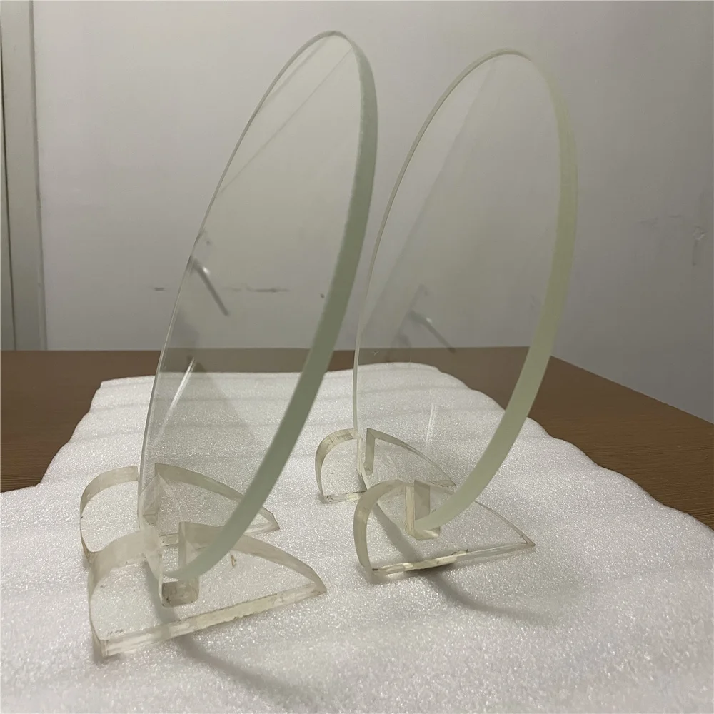Factory Price Fire Resistant Round High borosilicate Glass with High-Heat Resistance