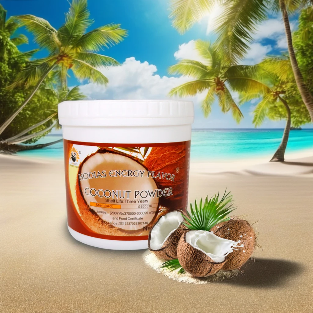 Heat-Stable Coconut Aroma Flavor Powder, Professional-Grade Coconut Fragrance for Confectionery Use