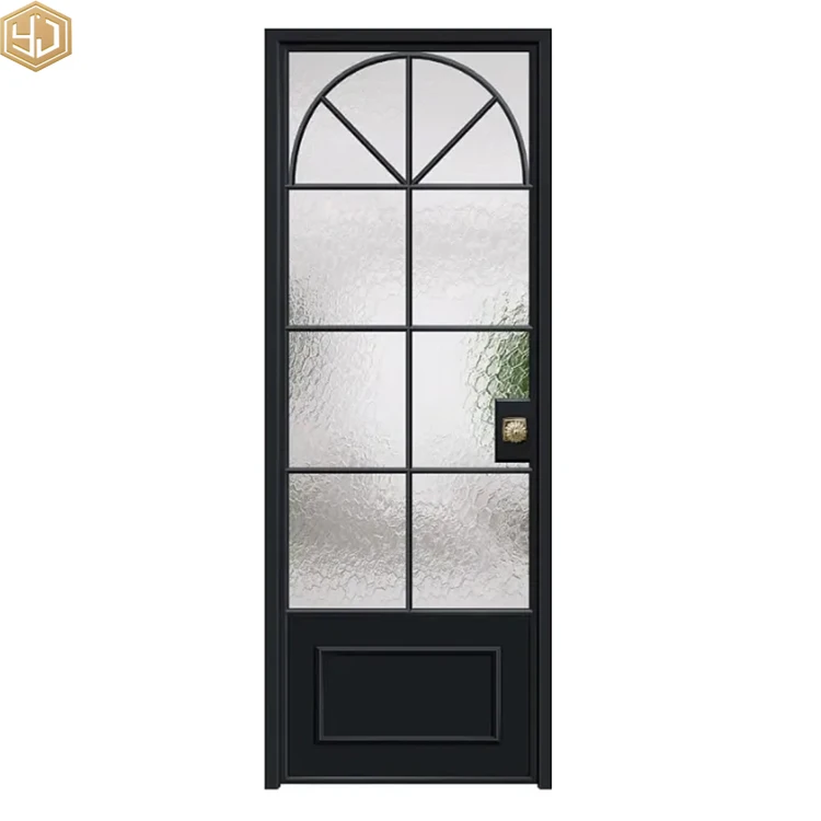 Modern Design Aluminum Alloy Process Door Arc Door  For Kitchen Doors