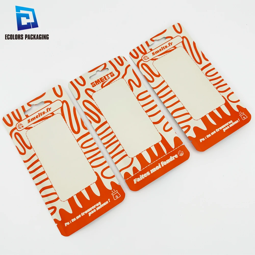 eco friendly customized matte wax tablet aluminum foil plastic pouch heat seal sachet packaging bag with euro hole