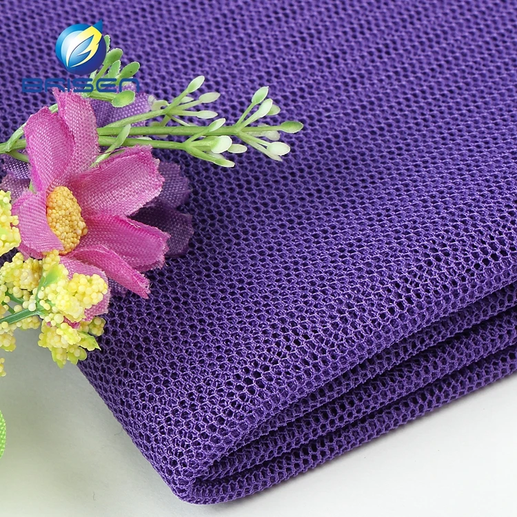 Изготовленные на заказ фиолетовые 150 денье 100 полиэфирные сетчатые ткани Китай поставка