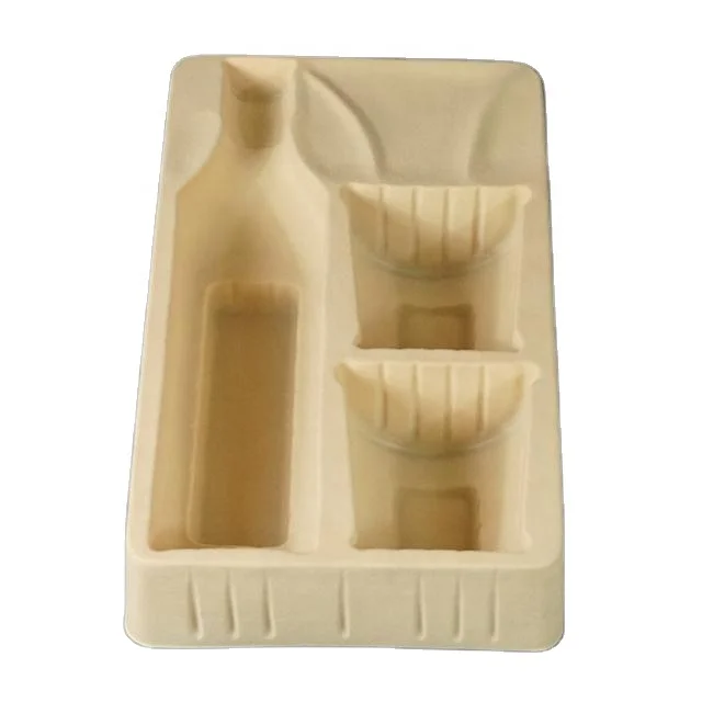 Пластиковые блистерные упаковочные лотки для винных бутылок из поливинилхлорида