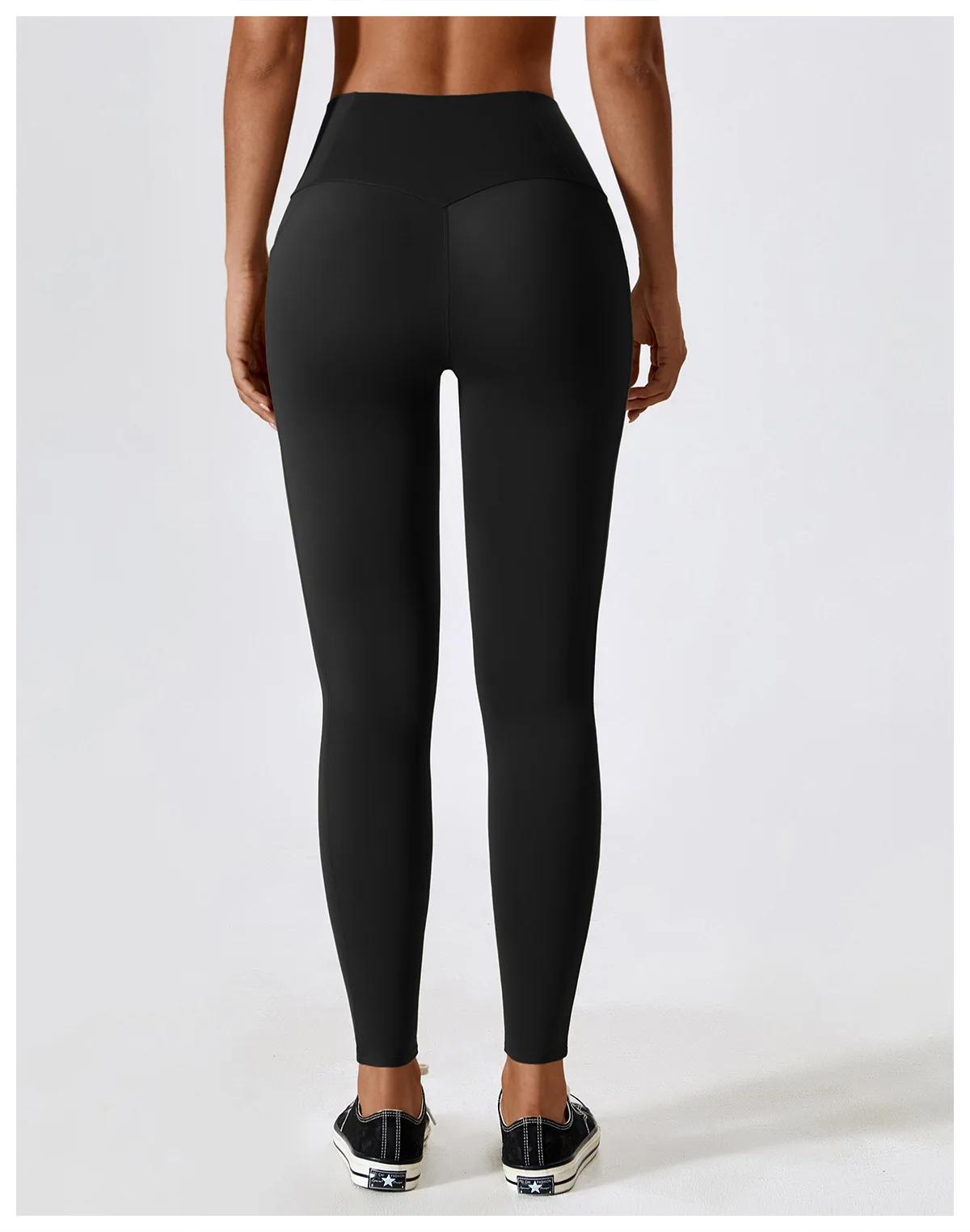 Wearing Tight Pockets for Abdominal Contraction and Hip Lifting Fitness High Waist Running Sports Leggings Yoga Pants 8295