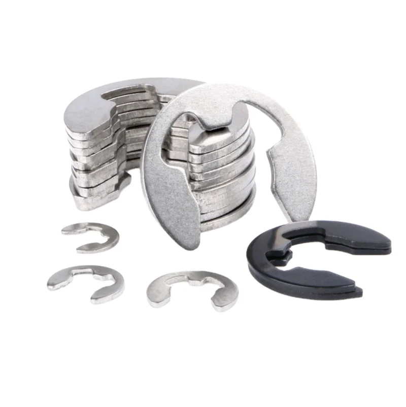 Wholesale ST Stainless Steel AISI 304 SS316 A2-70 A4-80 E Circlip Open Retaining Ring Split Washer GB 896