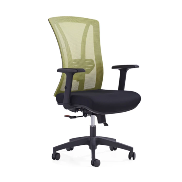 606-2B modern green conference room chairs+ergonomic office chair with neck support