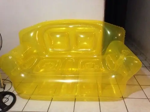 High Quality Inflatable Air Camping Sofa Bed For Outdoors Living Room Folding Double Seat Inflatable Sofa