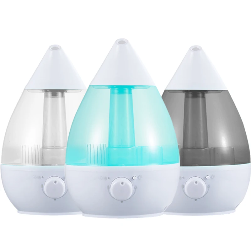 2.5L Cool Mist Air Humidifier with Essential Oil Diffuse Small Ultrasonic Top Fill Humidifier for Baby Kids and home