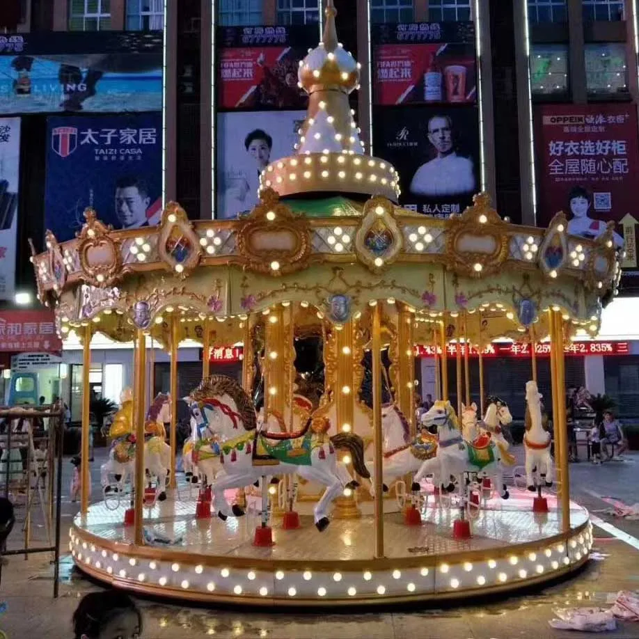 Best sale children amusement ride merry go round carousel for sale in the carnival theme park