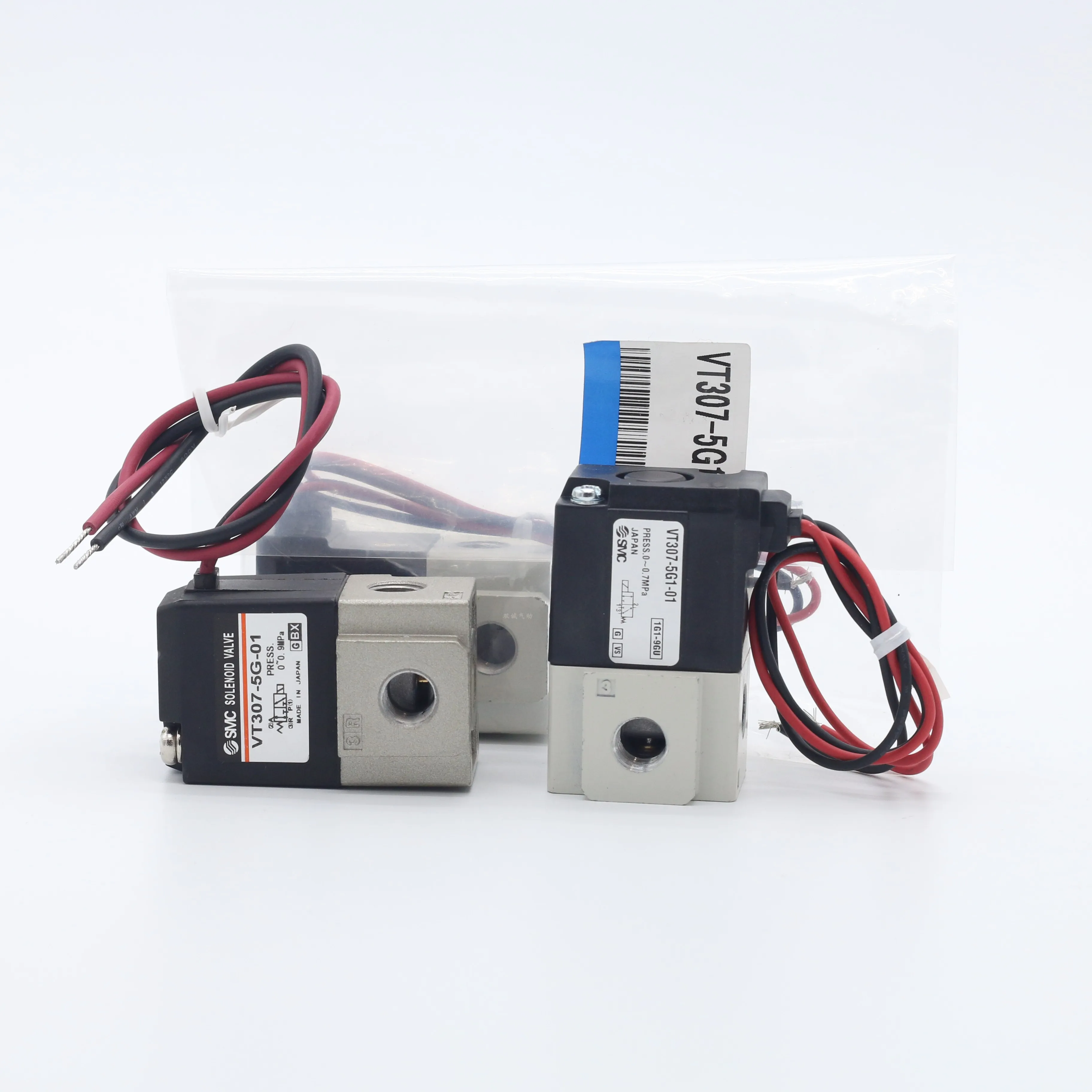 SMC Direct Operated Poppet Type Pneumatic Solenoid Valve VT307-5G1-DZ-01-02-N-F-Q