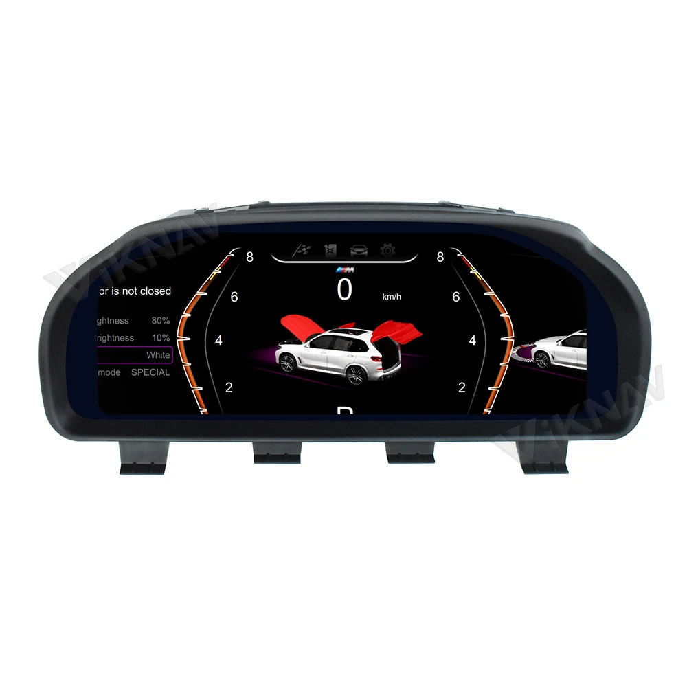 Viknav Digital Cluster For BMW 5-7 series GT F01-F04 F07 F10-F13 F15-F16 F18 X3-X6 F25-F26 2010-2017 12.3 inch Car Speed Meter