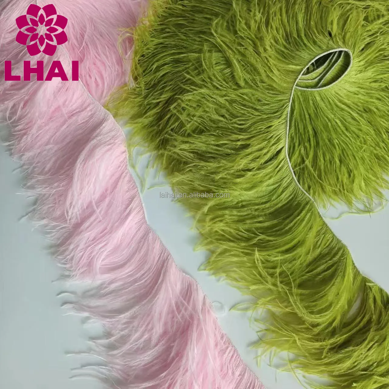 Оптовая продажа разноцветные страусиные перья отделка бахромой для одежды платья поделки украшения