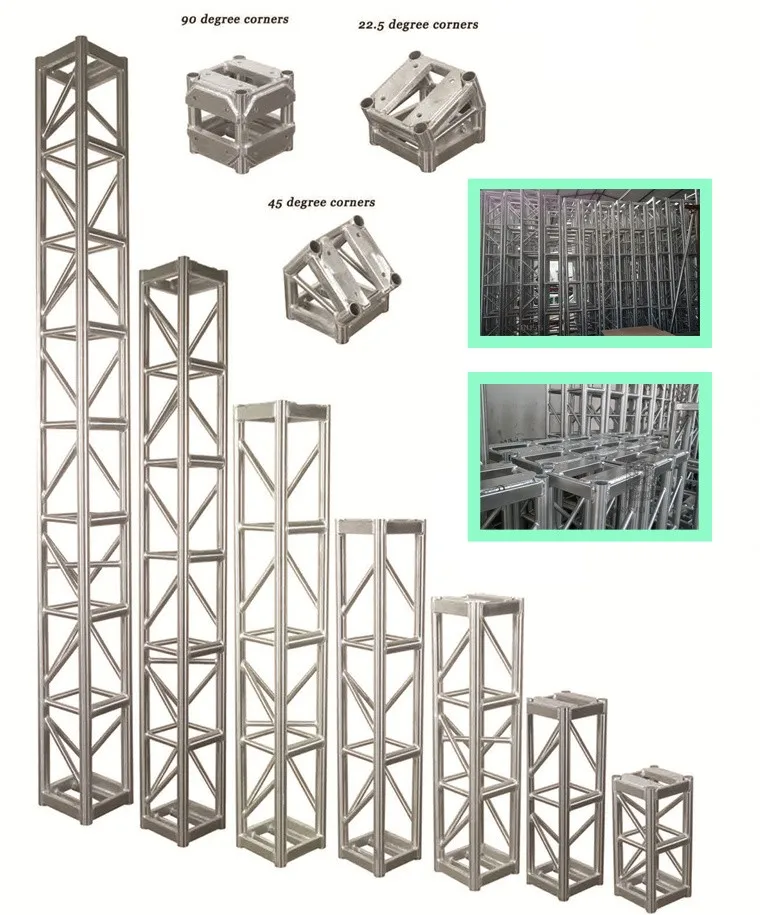 Aluminum tomas bolt truss 305 tomcat 12' box truss for sale
