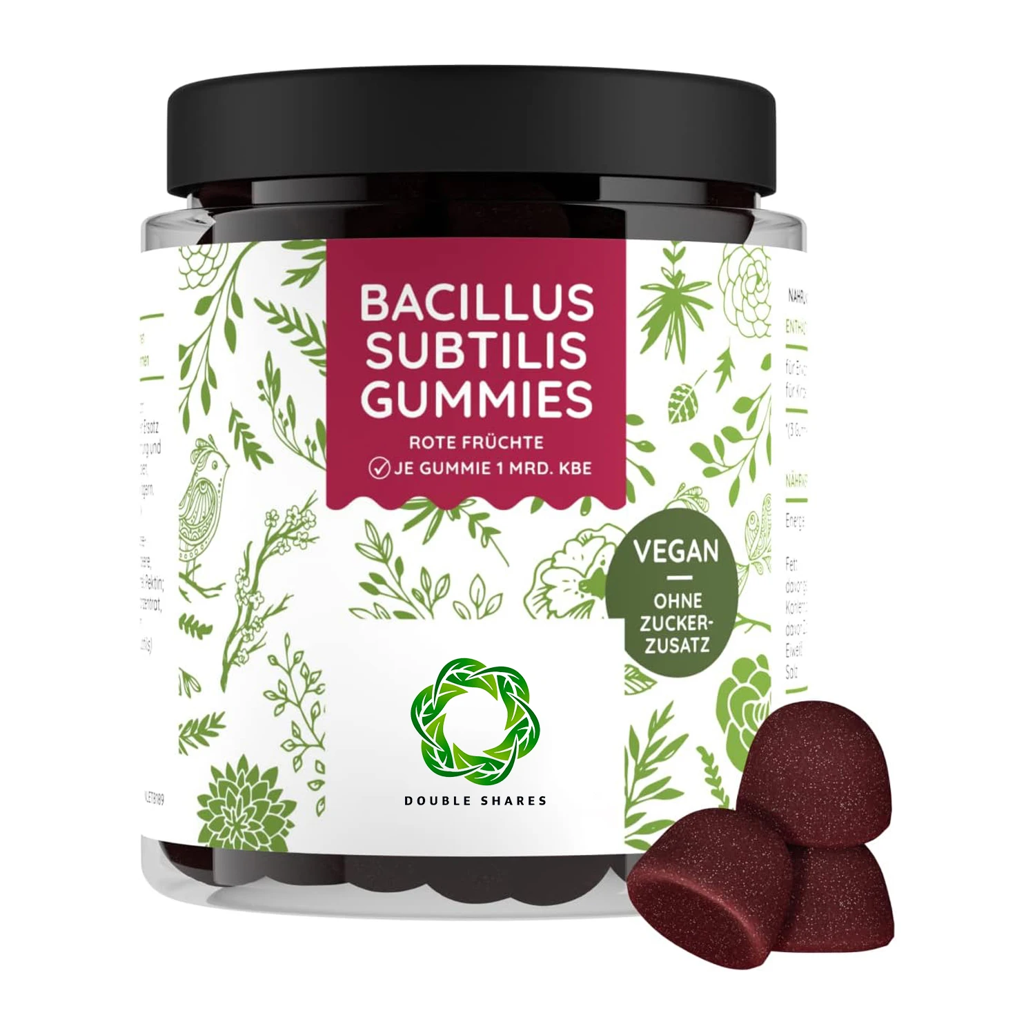 Factory Wholesale Bacillus Subtilis Spore Based Probiotic Microbiome Support for Family Bacillus Subtilis Gimmies For Health