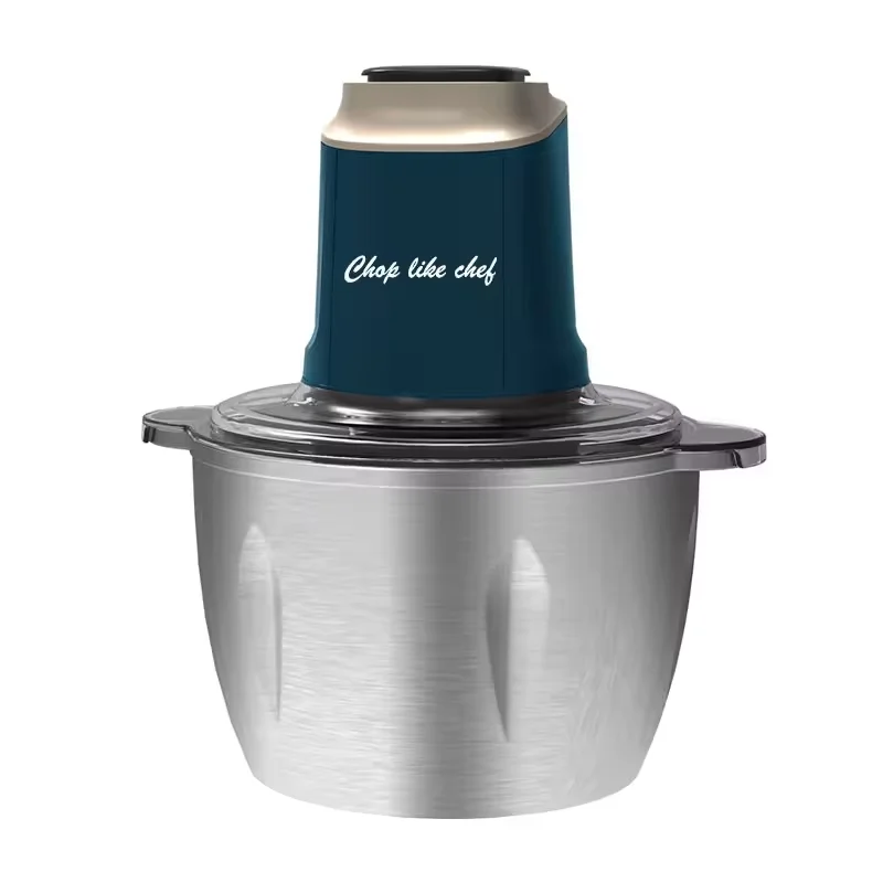 304Stainless Steel Electric Chopper Meat Grinder Mincer Food Processor Slicer Vegetable Food Chopper Meat Slicer Machine