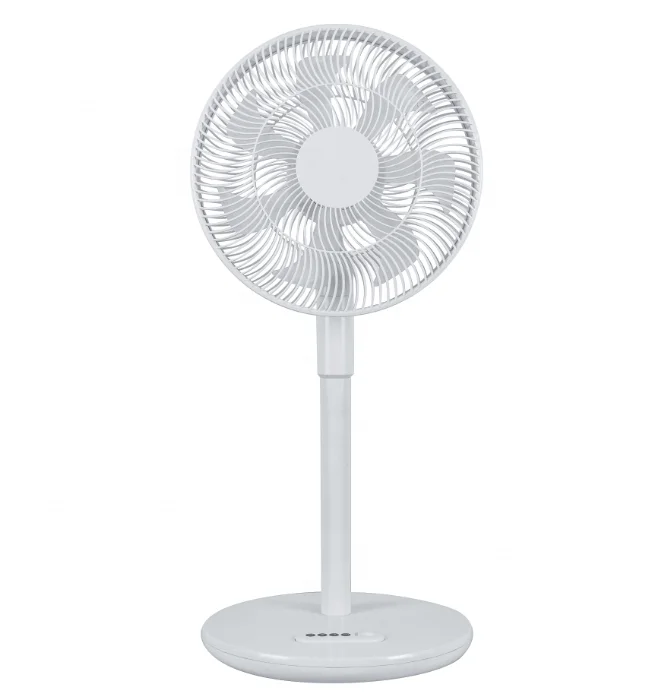 4 speed settings BLDC motor height adjustable oscillating air circulating conditioning fan