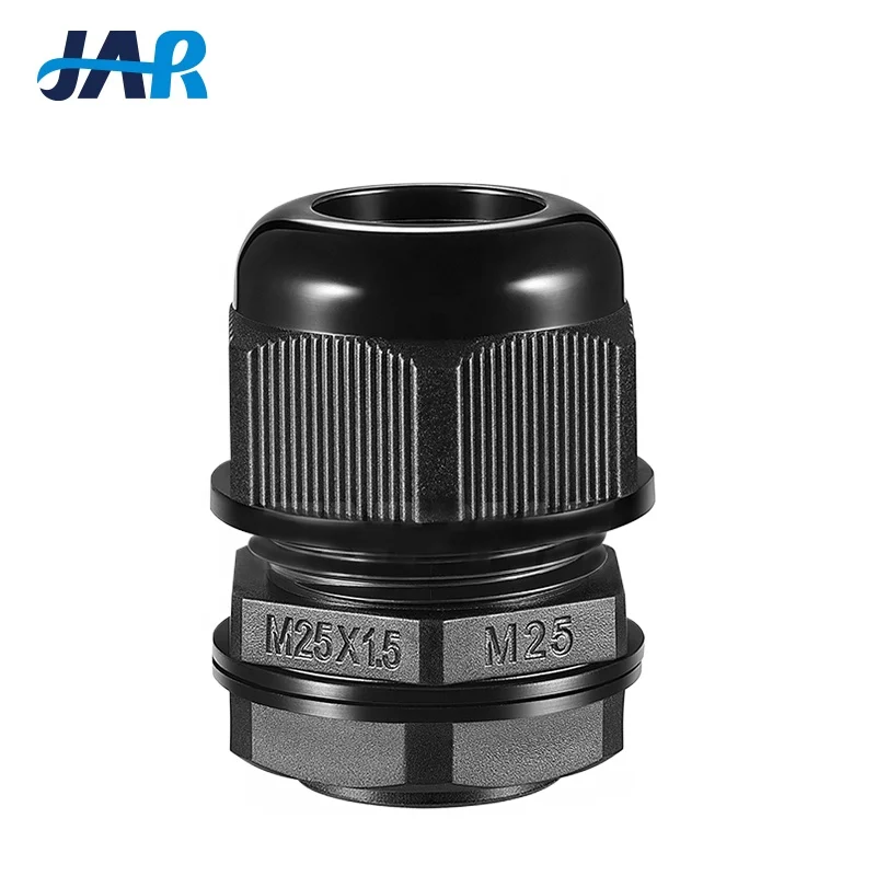 SY M16 M20 M25 M32 PG7/PG9/PG11 PG series plastic nylon wear resistant cable gland waterproof wire cable gland
