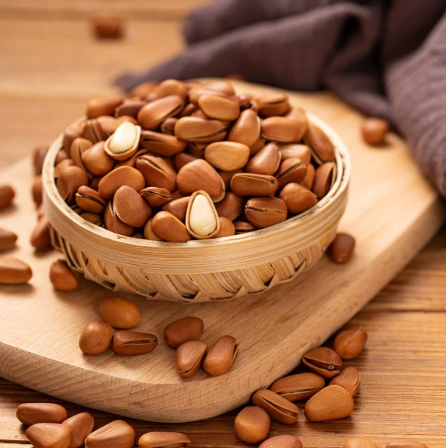 
Pure Natural Rich Healthy Nutrition Green Food Organic Edible Pine Nuts For Sale 