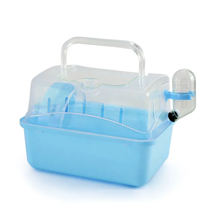 Factory Wholesale  Panoramic skylight Small Garden Villa Golden Bear Hamster Wire Cage Hamster Cage