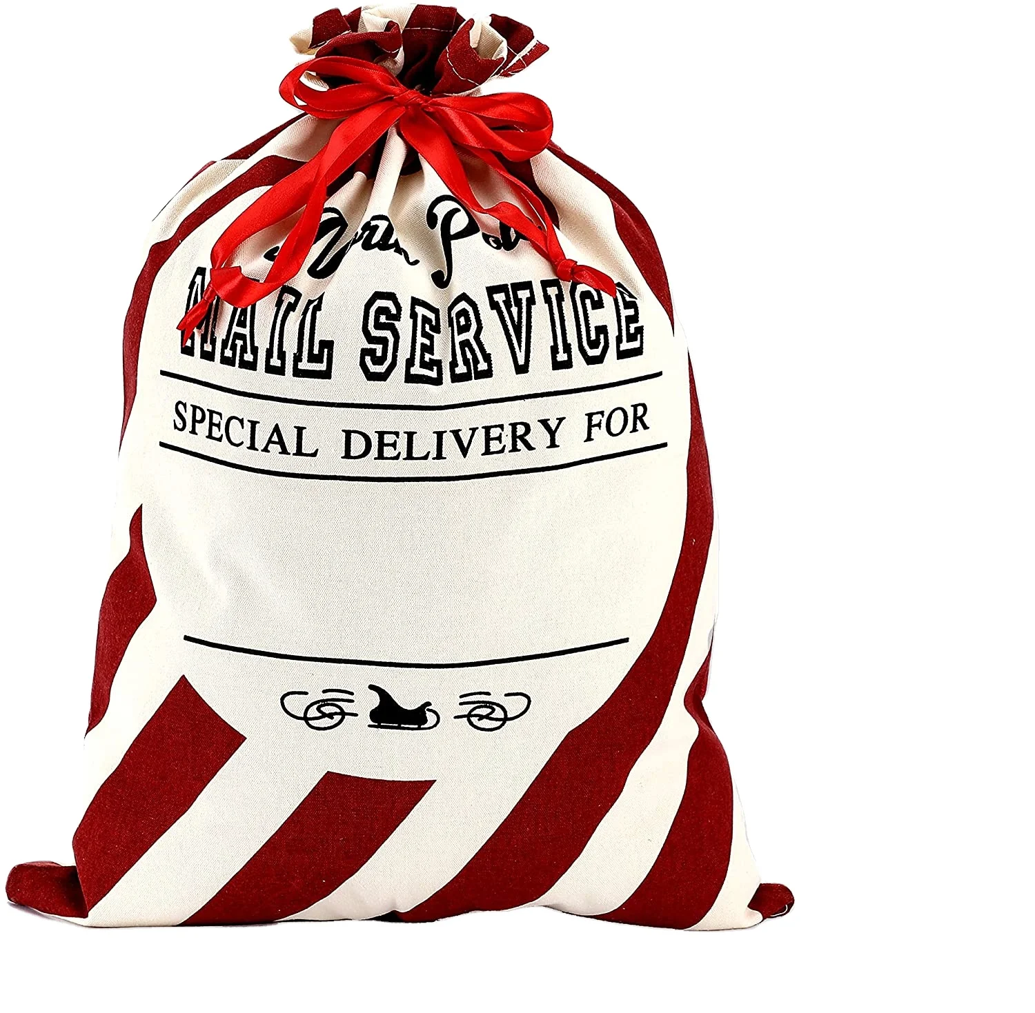 2021 Прямая оптовая продажа от производителя, Рождественский мешок на завязках