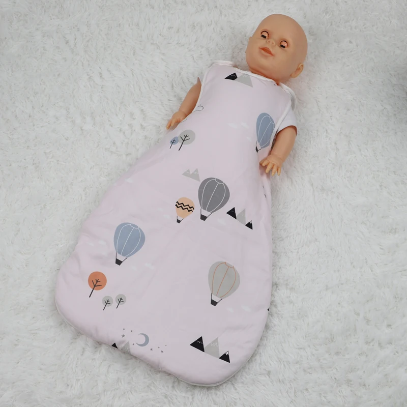 
Baby sleeping bag sleepwear side zipper sewing 