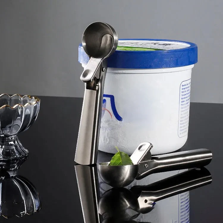 new wholesale hard mini mold freezer Stainless Steel Ice set Cream Scoop
