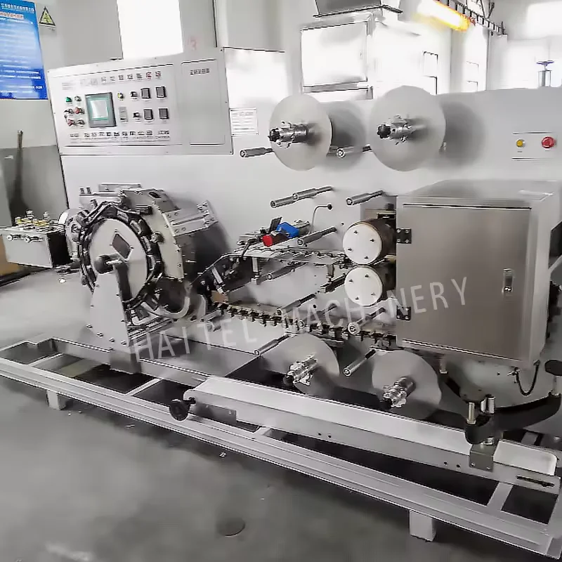 TE600B Forming and Packing Integrated Machine Automatic Lollipop Production Line For Flat Lollipop