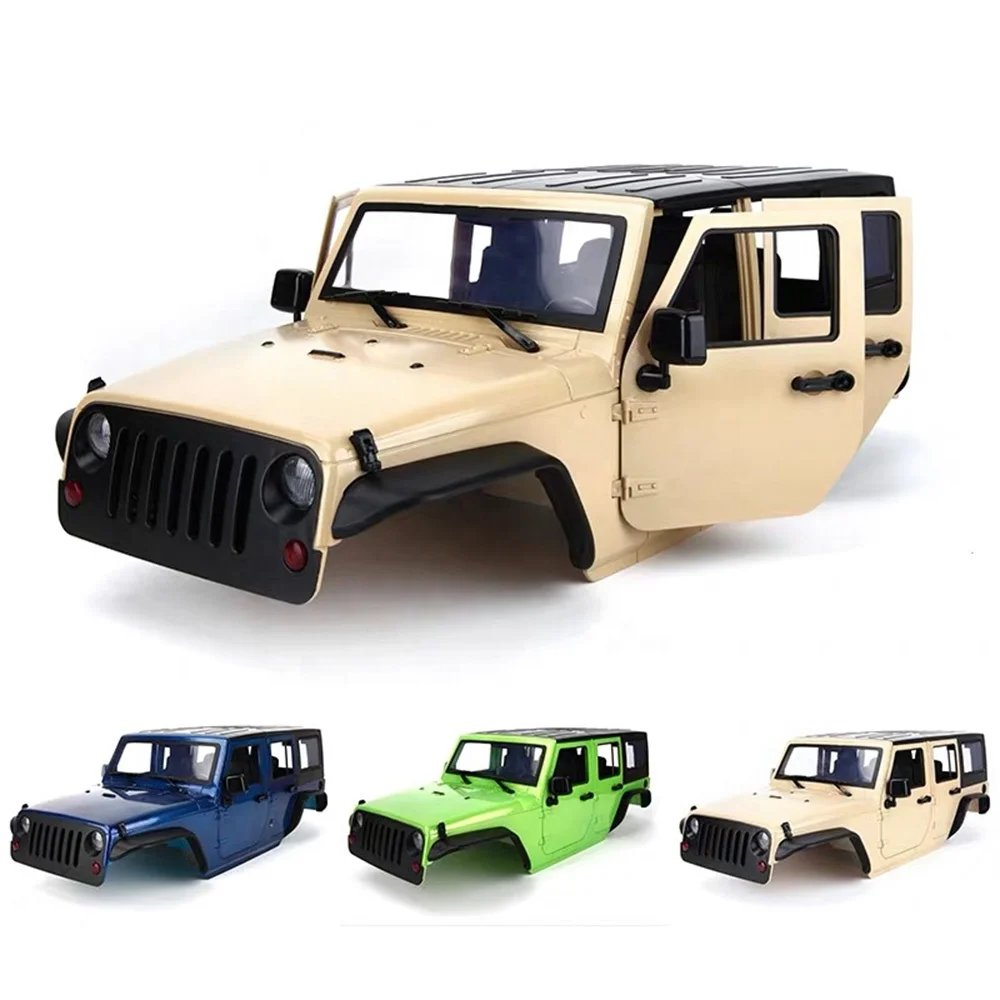 Корпус автомобиля на колесную базу 12 3 дюйма 313 мм для 1/10 RC Crawler Wrangle Axial SCX10 и II