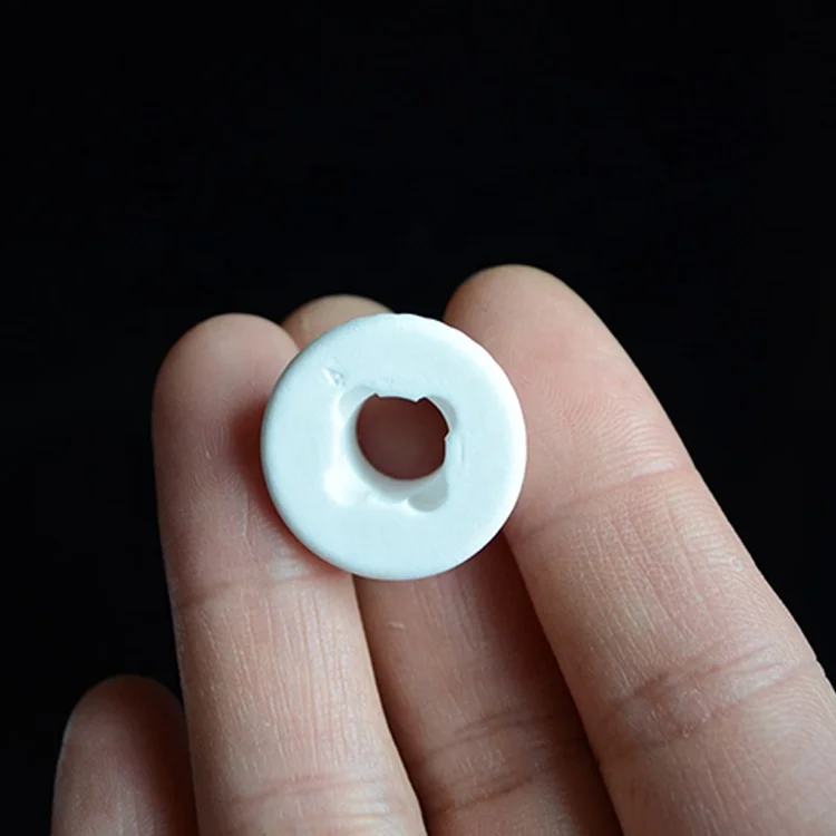 Заводская поставка 85% al2o3 черная кофемолка диск заусенцы глинозем 85% al2o3 Серебряная кофемолка шлифовальная деталь